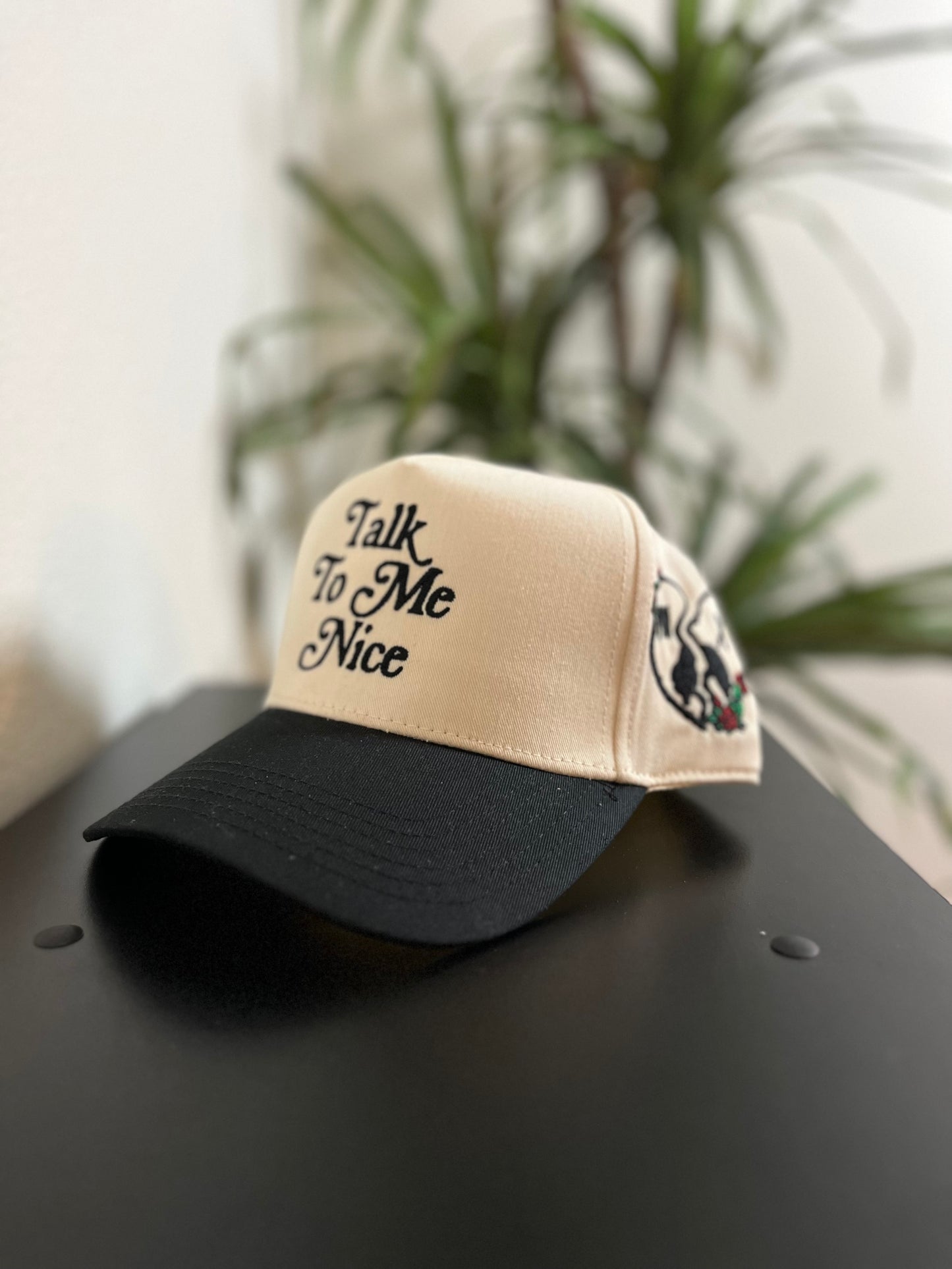 *PRE-ORDER* VIII Out Of X "Talk To Me Nice" Baseball Cap (Black)