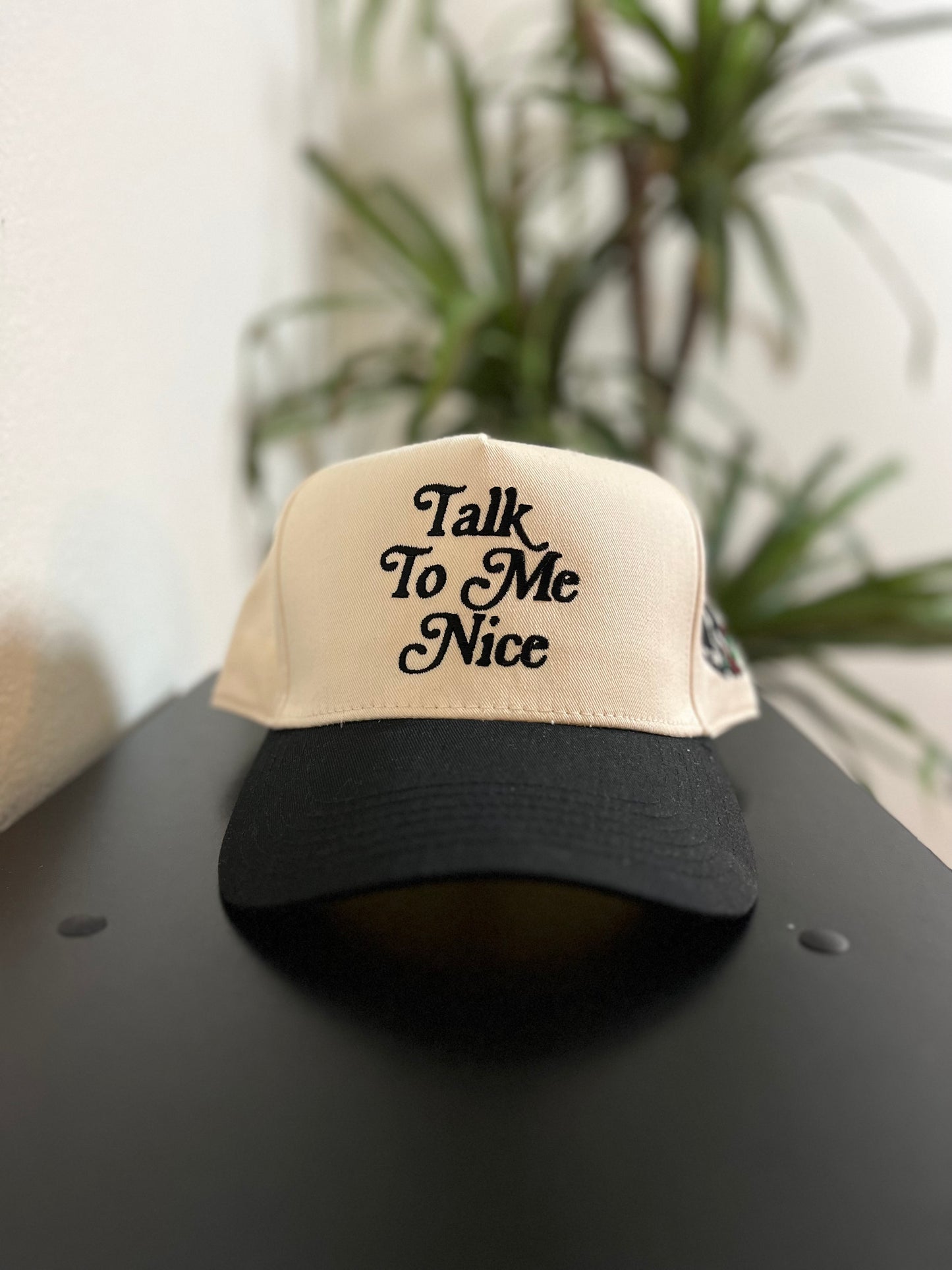 *PRE-ORDER* VIII Out Of X "Talk To Me Nice" Baseball Cap (Black)