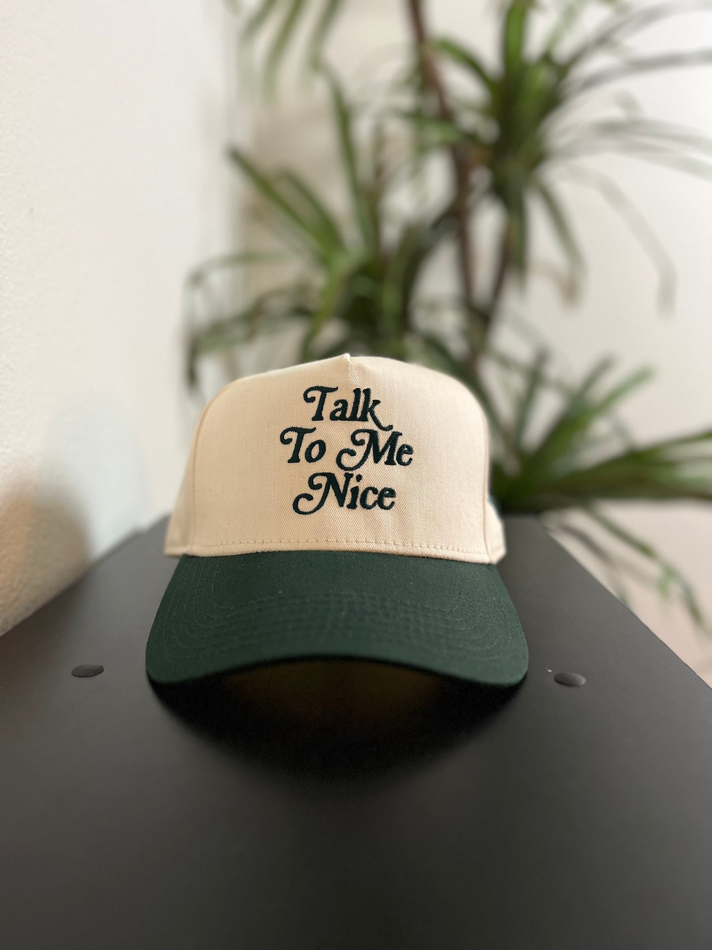*PRE-ORDER* VIII Out Of X "Talk To Me Nice" Baseball Cap (Forest Green)