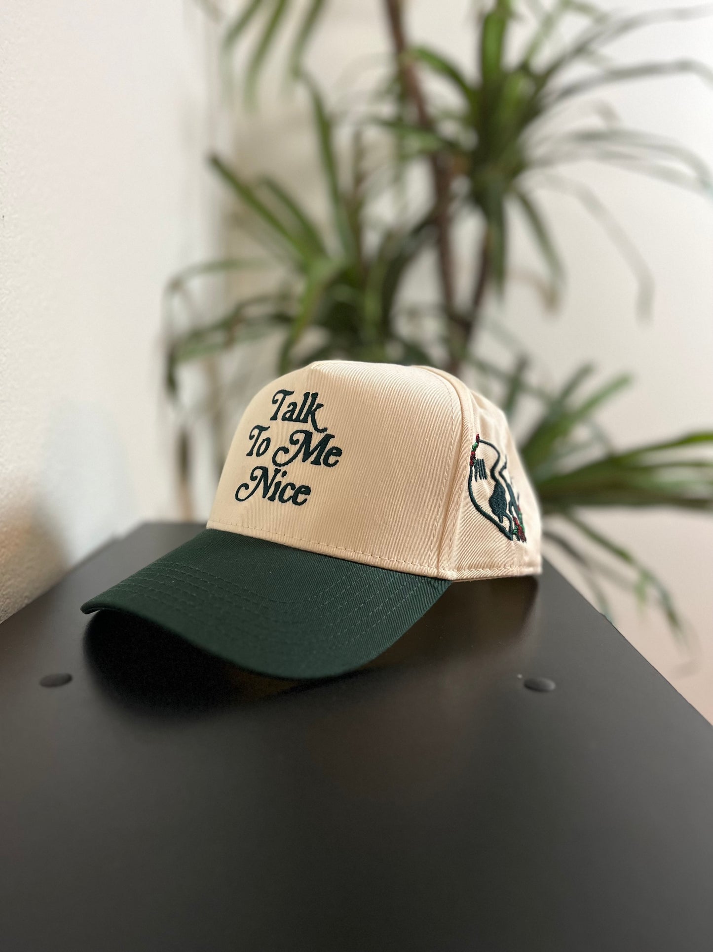 *PRE-ORDER* VIII Out Of X "Talk To Me Nice" Baseball Cap (Forest Green)