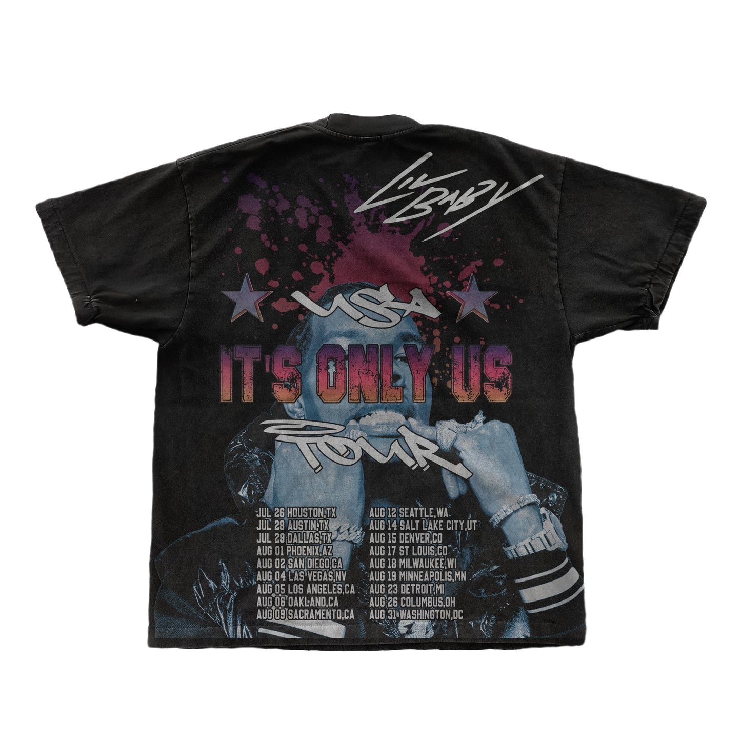 *PRE-ORDER* VIII Out Of X “Only Us Tour” T-Shirt (Black)