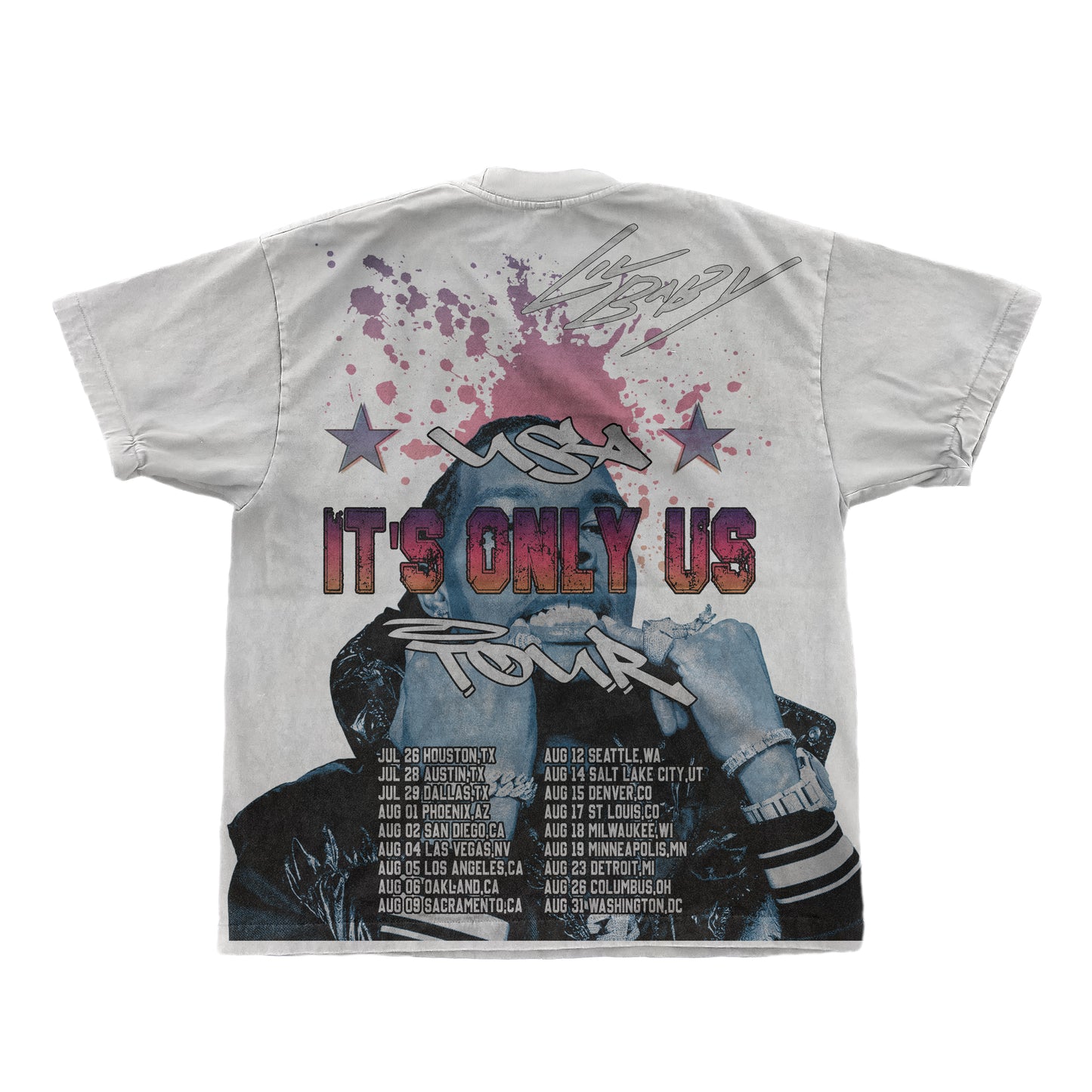 *PRE-ORDER* VIII Out Of X “Only Us Tour” T-Shirt (White)