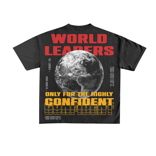 *PRE-ORDER* VIII Out Of X "World Leaders" T-Shirt" (Black)